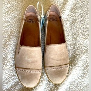 NEW Earth Origins Women’s Britt tan/wheat leather/suede loafers